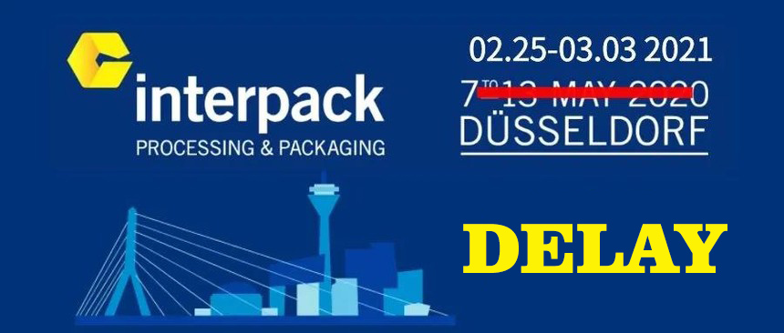 Official announcement: Interpack 2020 will be postponed